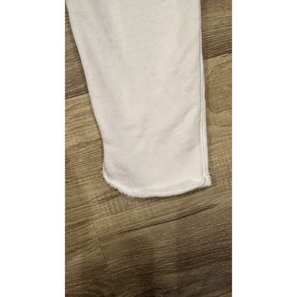 Frank Eileen White Sweatpants Joggers Lounge Pants Relaxed Fit Size M - Picture 4 of 9